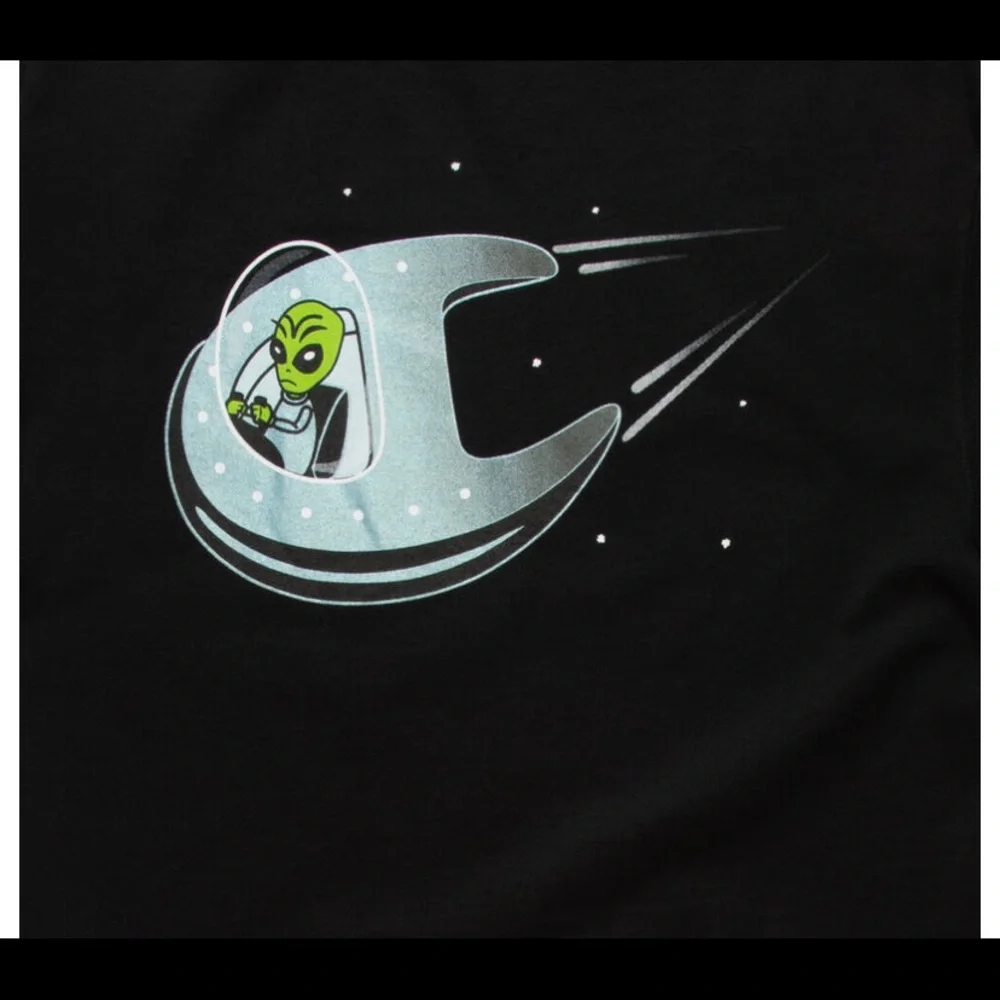 Champion Mens Large Heritage T-Shirt Globe Spaceship C Mens Sz XS New - Picture 2 of 4